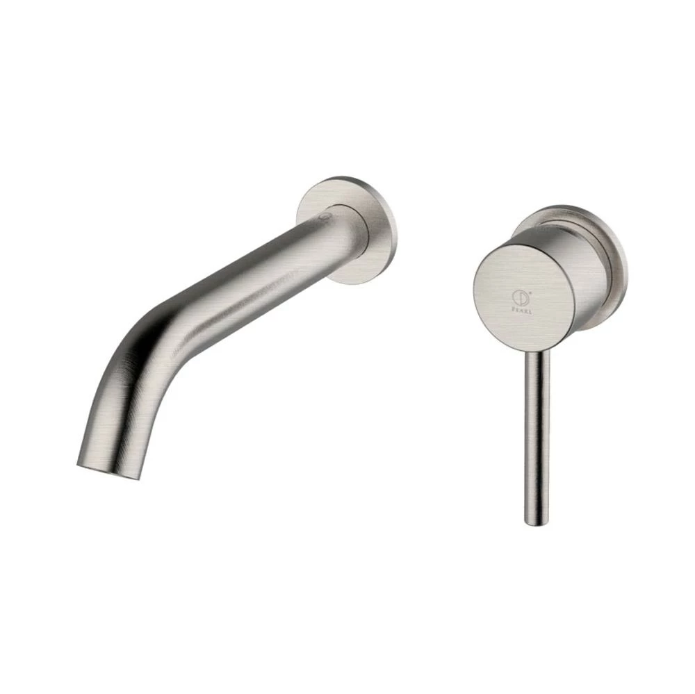 PearlĀ® BAKER Brushed Nickel Vanity Faucet With Cast Spout