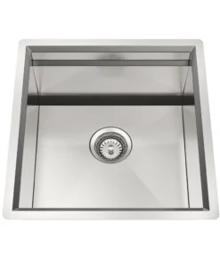 Pearl® CUVI - CITY - 16 Gauge Single Bowl Stainless Steel Kitchen Sink System