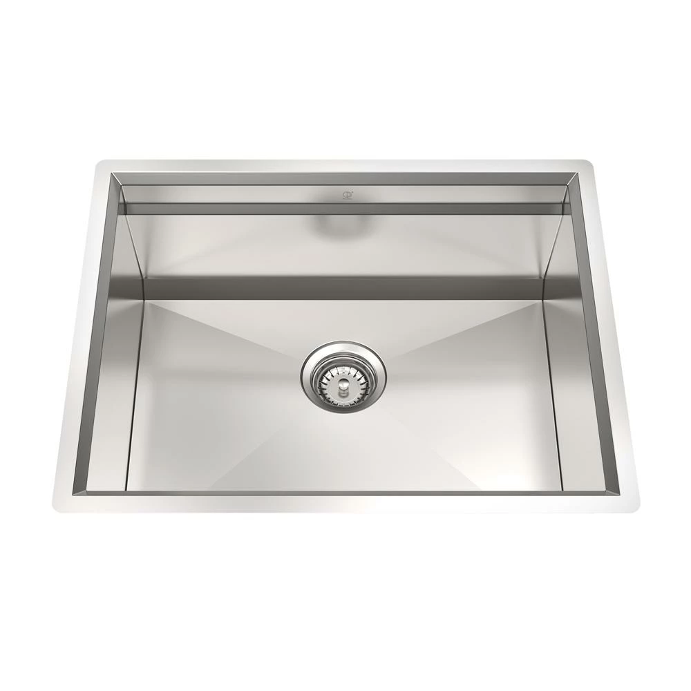 PearlĀ® CUVI - METRO - 16 Gauge Single Bowl Stainless Steel Kitchen Sink System