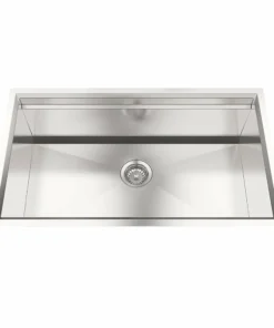 Pearl® Stainless Kitchen Sinks CUVI - PRO - 16 Gauge Single Bowl Stainless Steel Kitchen Sink System