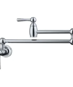 Pearl® Kitchen Faucets DARREN Chrome Kitchen Pot Filler