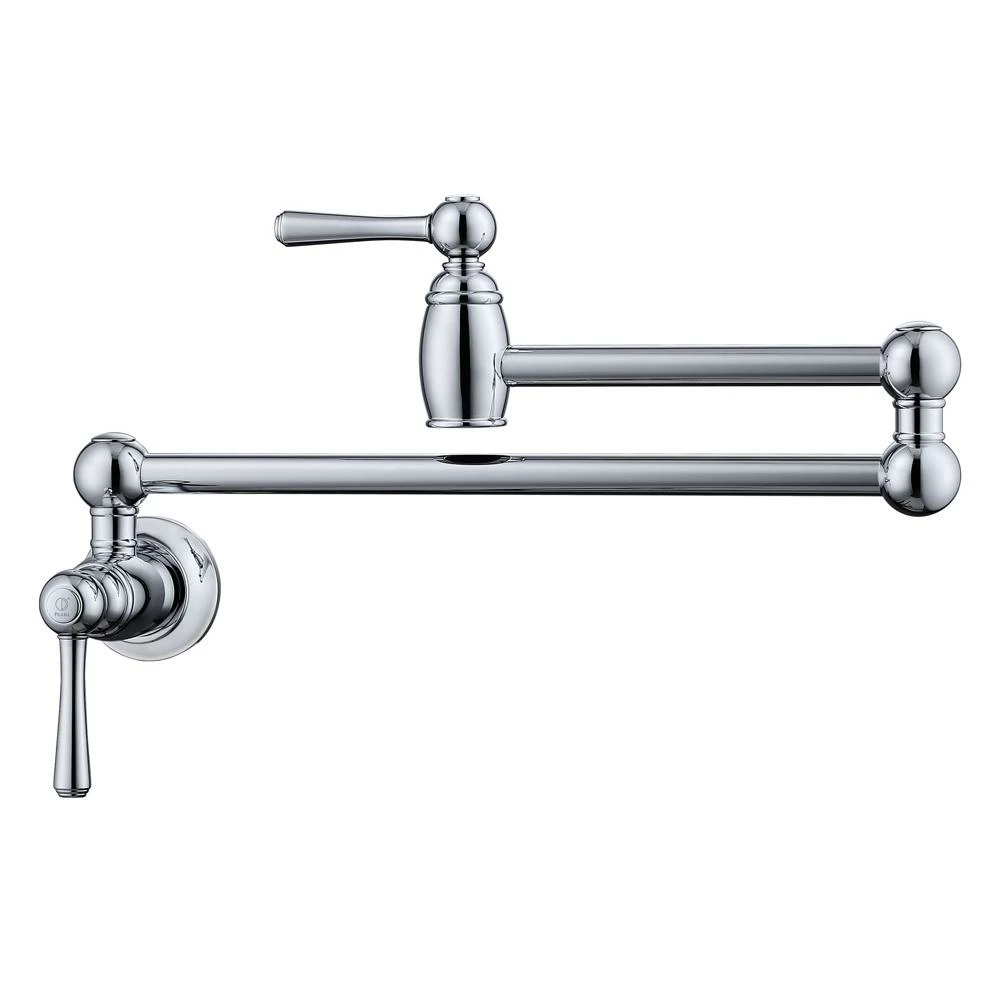 PearlĀ® Kitchen Faucets DARREN Chrome Kitchen Pot Filler