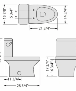 Pearl® Toilets ISAAC-S