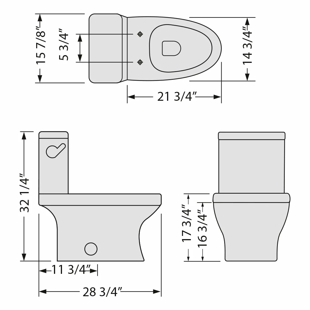 PearlĀ® Toilets ISAAC-S