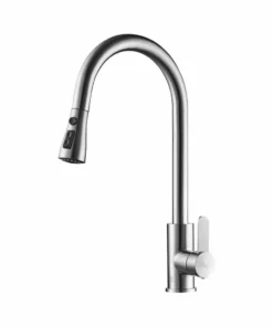 Pearl® SASHA Brushed Stainless Steel Kitchen Empire Faucet