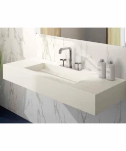 COSENTINO COSENTINO INTEGRATED VANITIES Simplicity 1 Single Bowl One-piece Vanity Sink