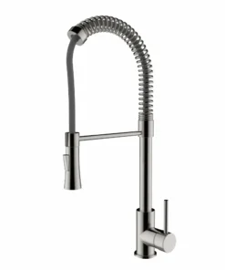 PearlĀ® SPRING SPOUT III Brushed Nickel Kitchen Faucet