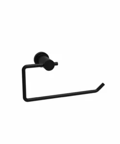 PearlĀ® WILSON Matte Black Hand Towel Holder