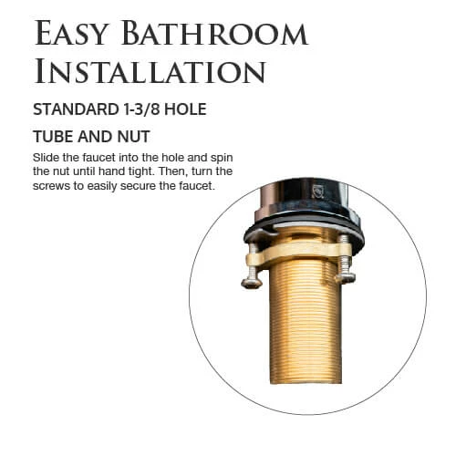 PearlĀ® Bathroom Faucets KIRA Chrome Bathroom Faucet