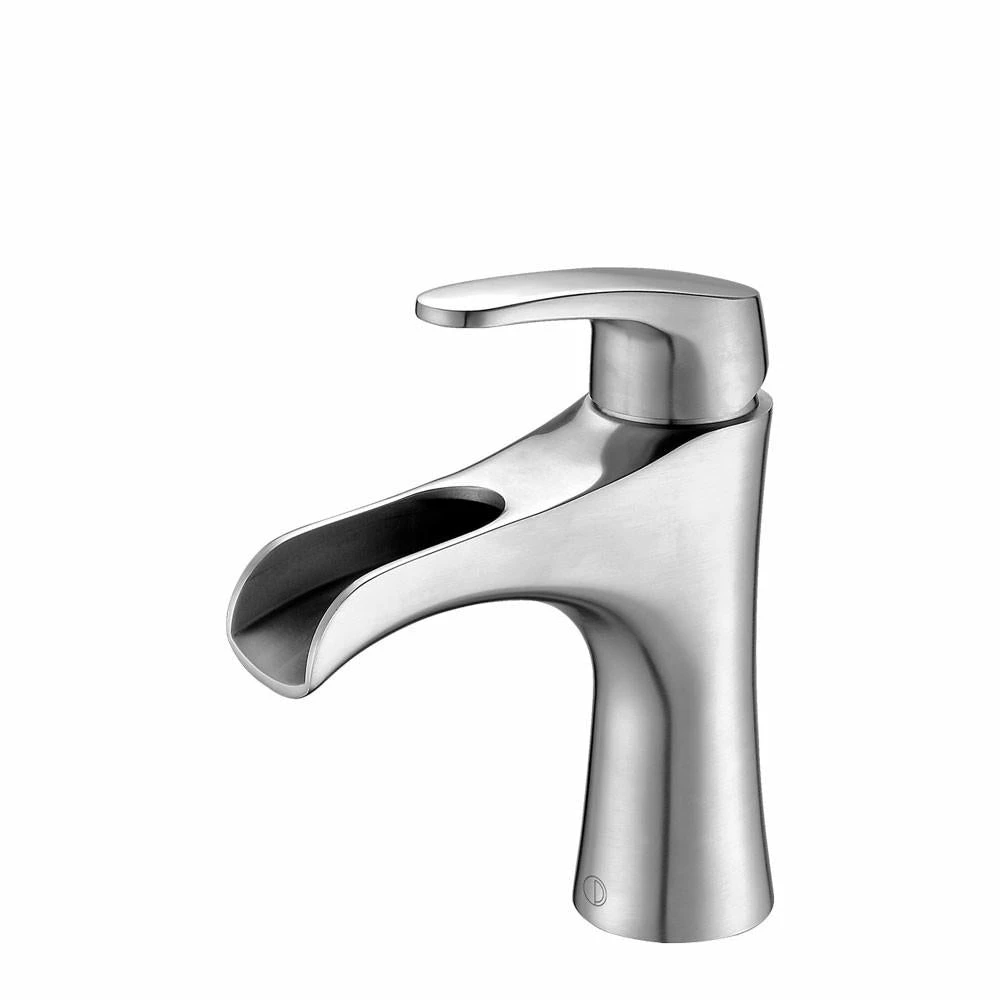 PearlĀ® Bathroom Faucets NORA Brushed Stainless Steel Vanity Empire Faucet