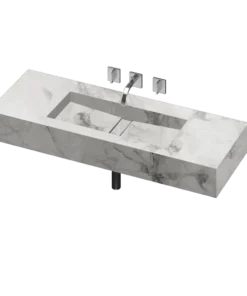 COSENTINO COSENTINO INTEGRATED VANITIES Reflection 900 Single Bowl One-piece Vanity Sink