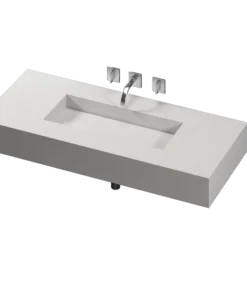 COSENTINO COSENTINO INTEGRATED VANITIES Reflection 900 Single Bowl One-piece Vanity Sink