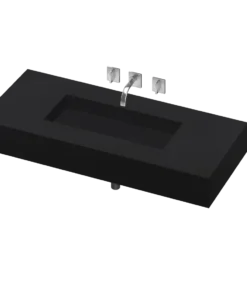 COSENTINO COSENTINO INTEGRATED VANITIES Reflection 900 Single Bowl One-piece Vanity Sink