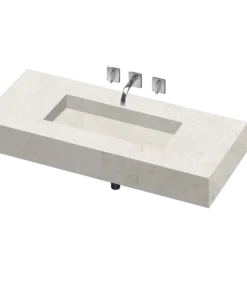COSENTINO Silence 900 Single Bowl One-piece Vanity Sink COSENTINO INTEGRATED VANITIES