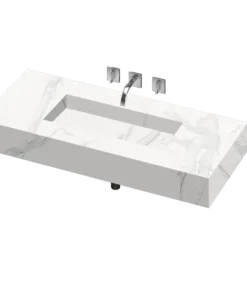 COSENTINO COSENTINO INTEGRATED VANITIES Reflection 900 Single Bowl One-piece Vanity Sink
