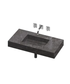 COSENTINO COSENTINO INTEGRATED VANITIES Simplicity 1 Single Bowl One-piece Vanity Sink