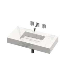 COSENTINO COSENTINO INTEGRATED VANITIES Simplicity 1 Single Bowl One-piece Vanity Sink