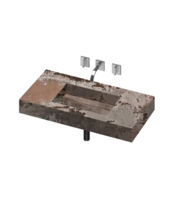 COSENTINO COSENTINO INTEGRATED VANITIES Simplicity 1 Single Bowl One-piece Vanity Sink